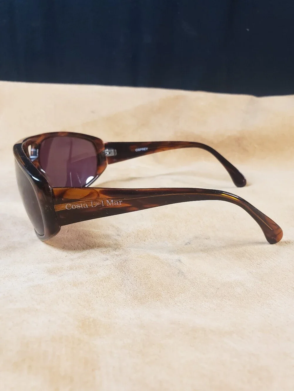 Costa Del Mar 'Osprey' style 6310 Unisex Vintage Sunglasses in Tortoise